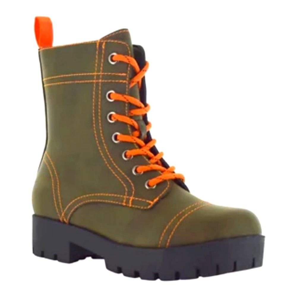 7 for All Mankind Jodi Boots In Olive Size 9